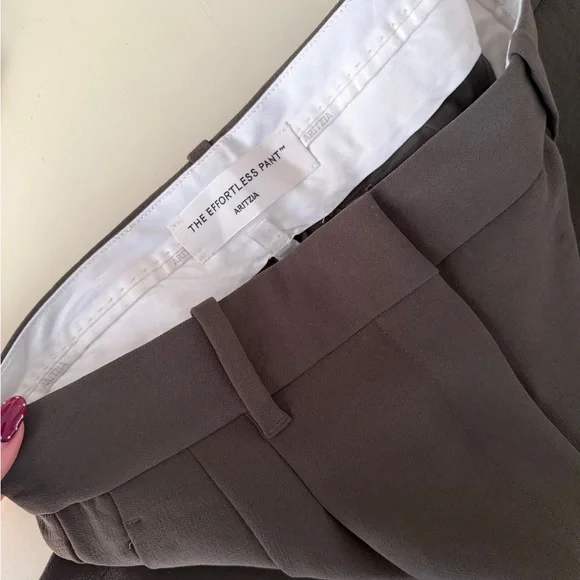 Aritzia The Effortless Pant- Crepette Wider - Picture 4 of 7